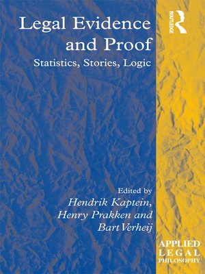cover image of Legal Evidence and Proof